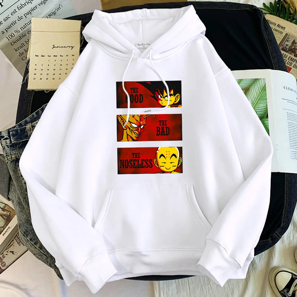 Dragon Ball The Good The Bad The Noseless Hoodie