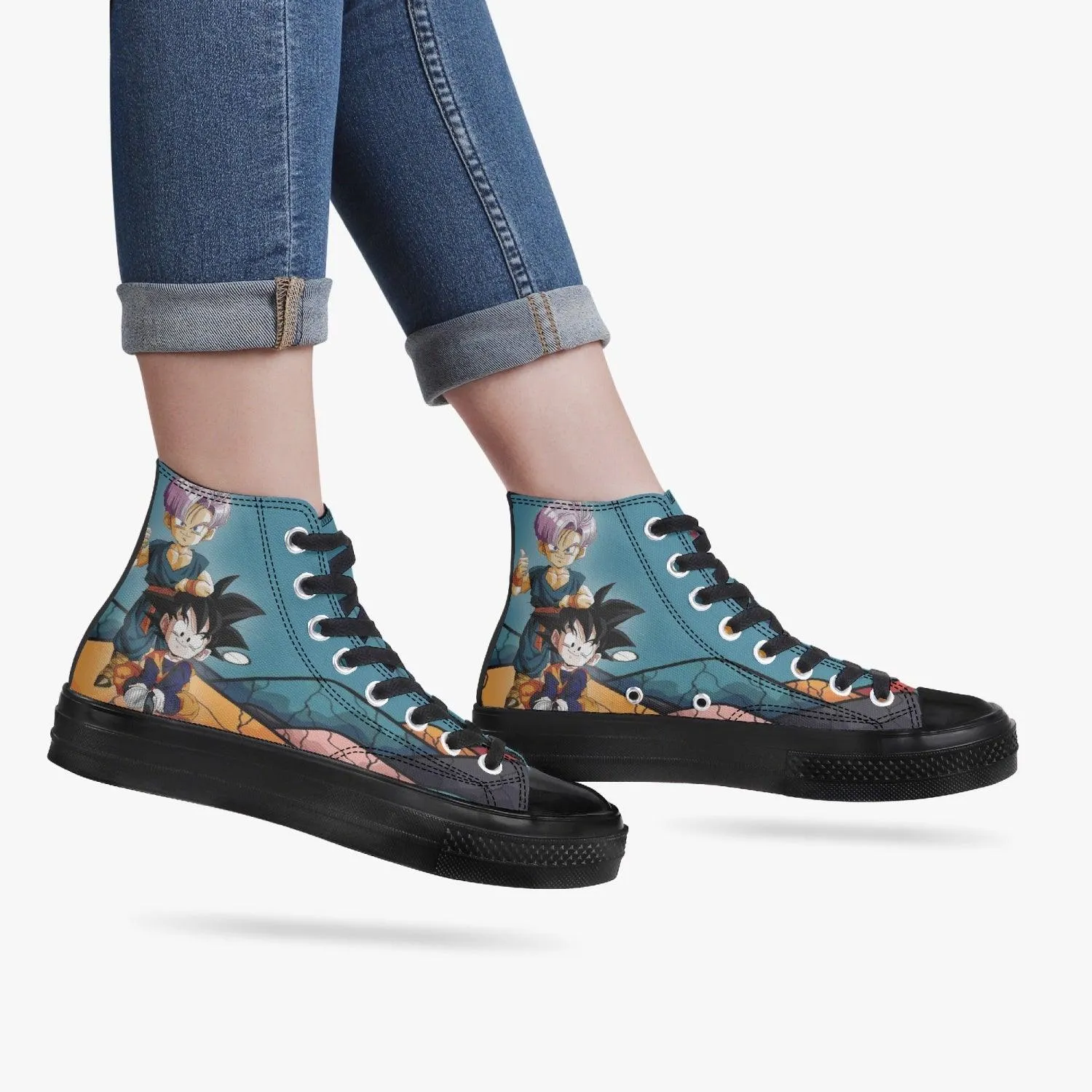 Dragon Ball Z Trunks and Goten A-Star High Anime Shoes