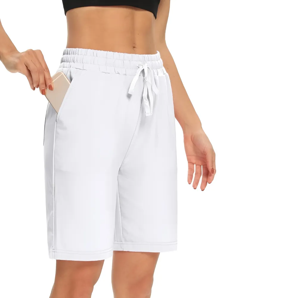 Drawstring Lounge Shorts Pockets – Comfortable Shorts