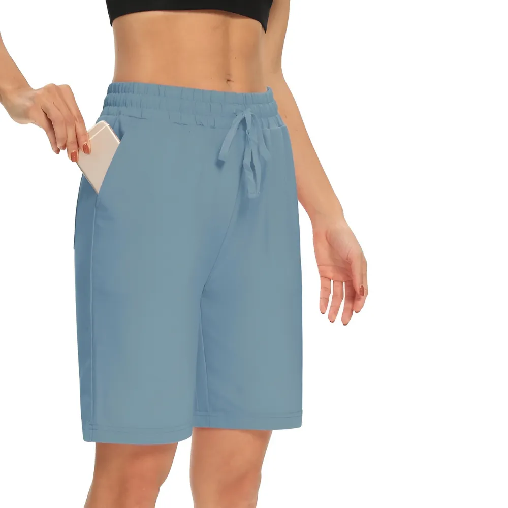 Drawstring Lounge Shorts Pockets – Comfortable Shorts