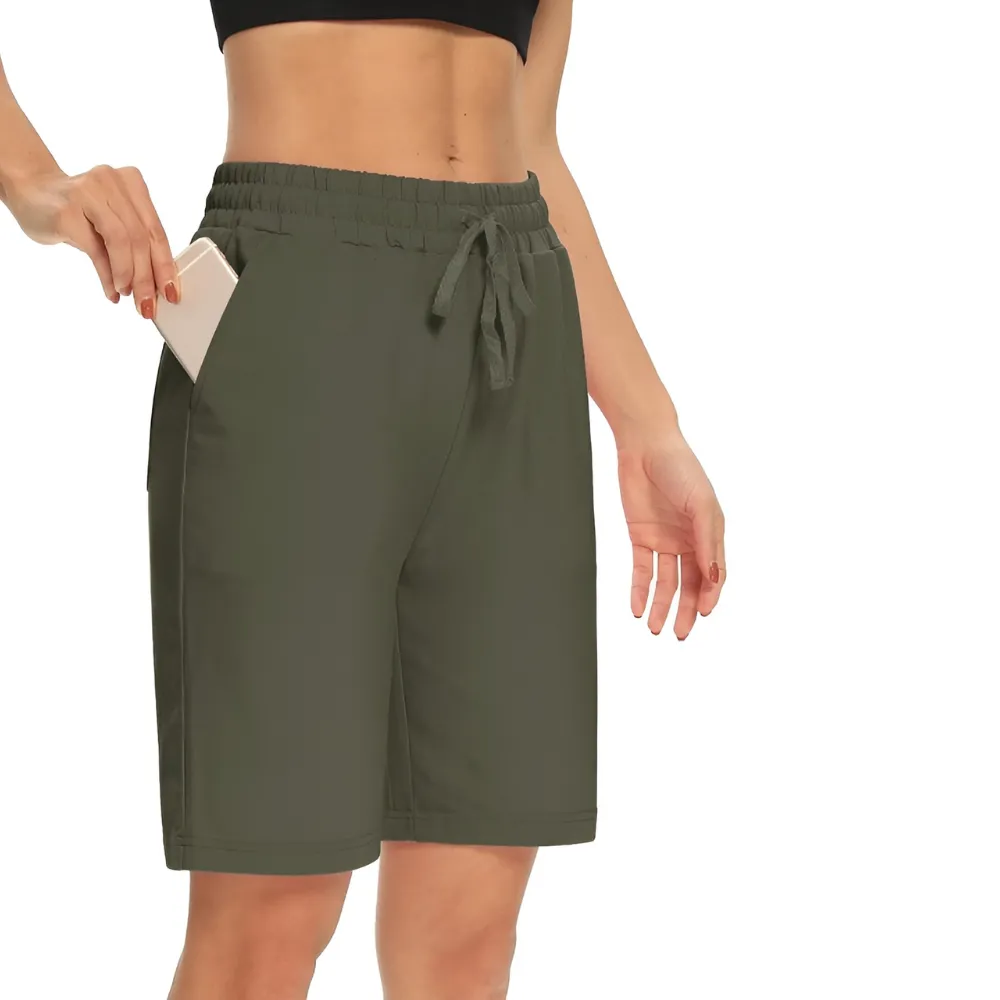 Drawstring Lounge Shorts Pockets – Comfortable Shorts