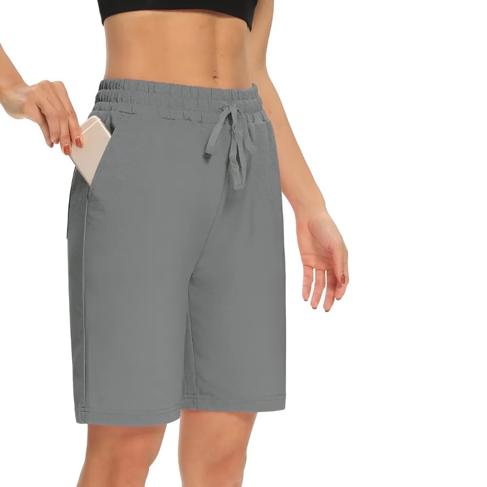 Drawstring Lounge Shorts Pockets – Comfortable Shorts