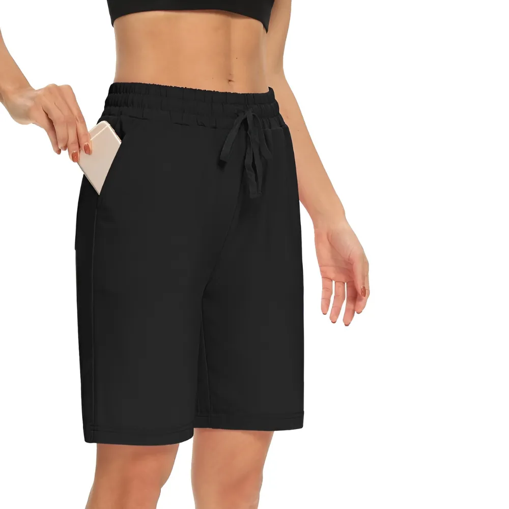 Drawstring Lounge Shorts Pockets – Comfortable Shorts
