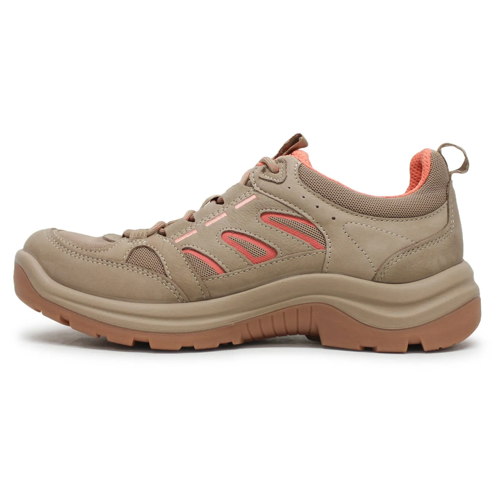 Ecco Offroad 822373 Leather Textile Women's Flat Shoes