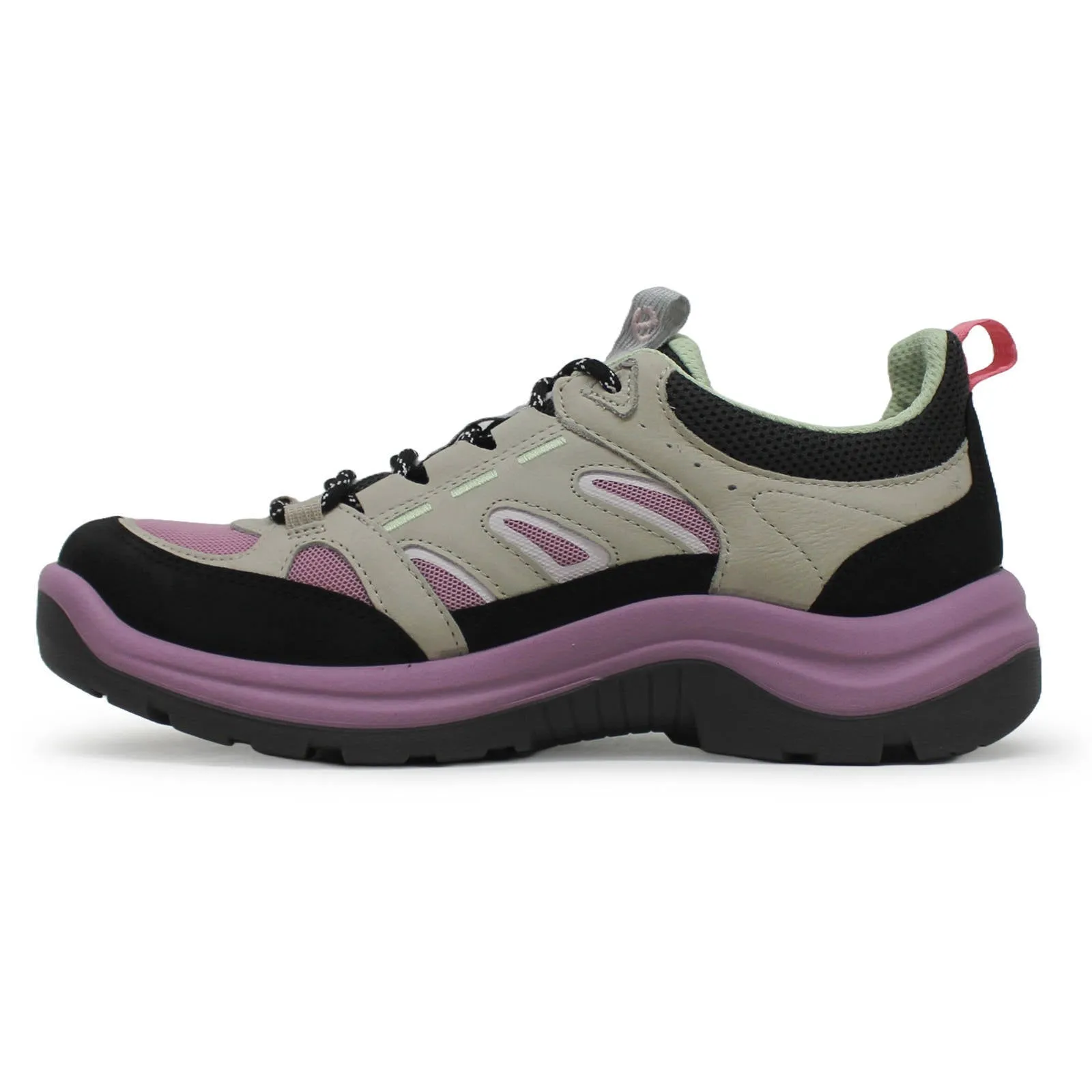 Ecco Offroad 822373 Leather Textile Women's Flat Shoes