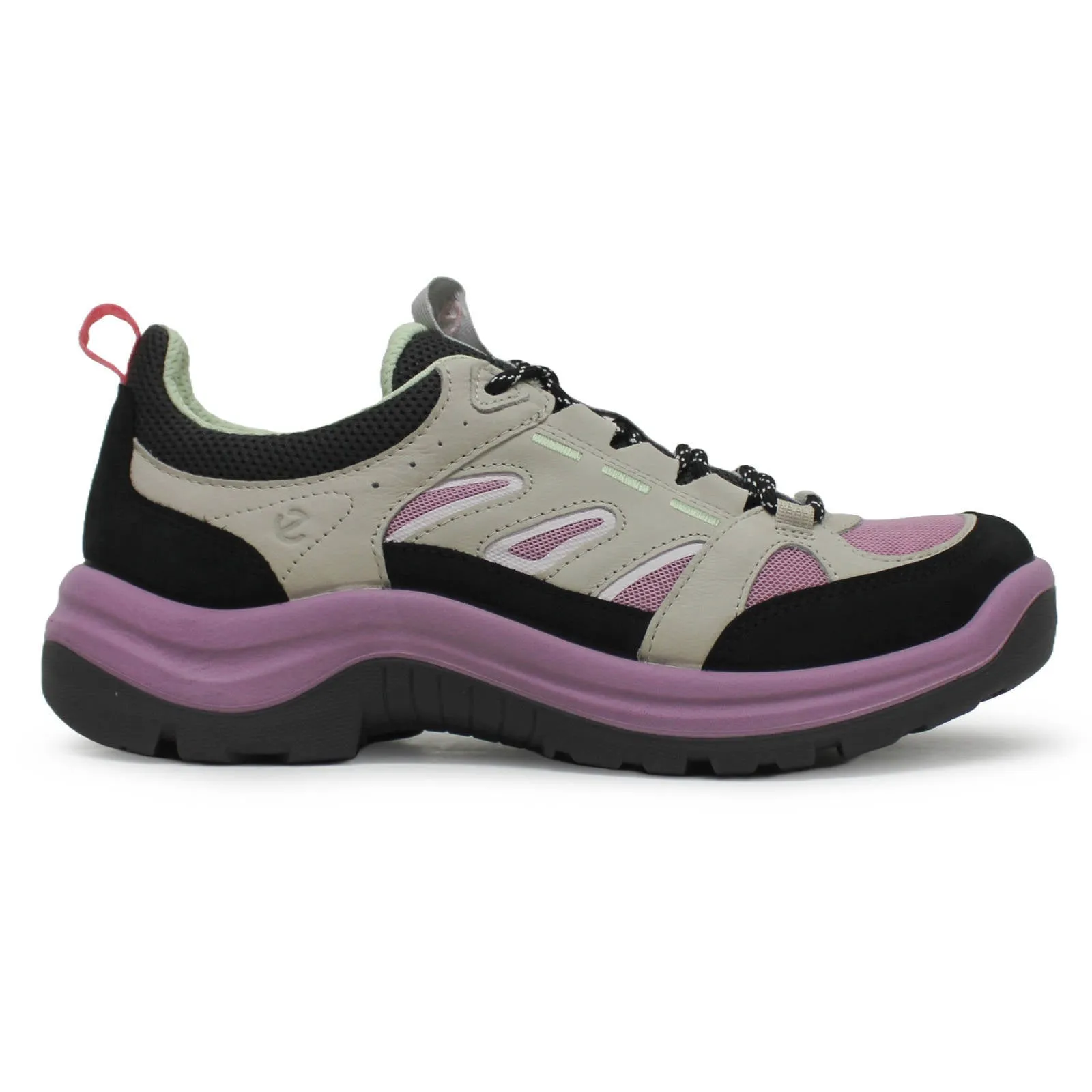 Ecco Offroad 822373 Leather Textile Women's Flat Shoes