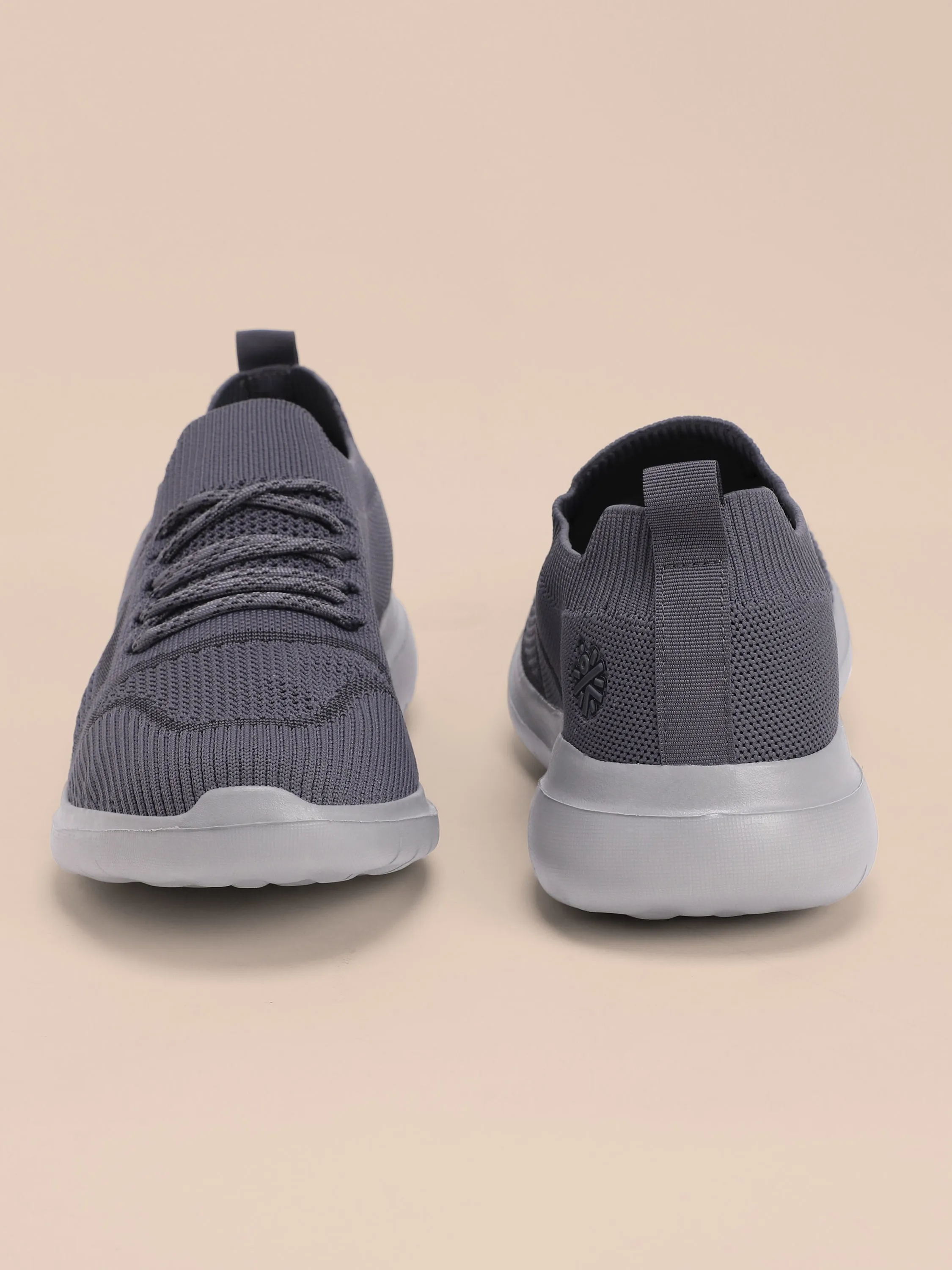 EZ  Pace Men's Walking Shoes - D.Grey