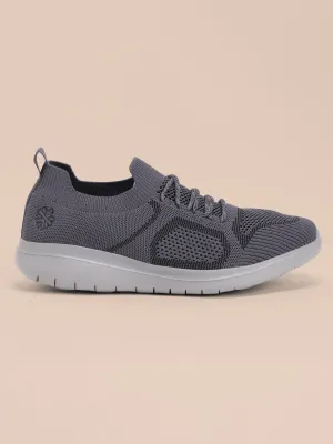 EZ  Pace Men's Walking Shoes - D.Grey