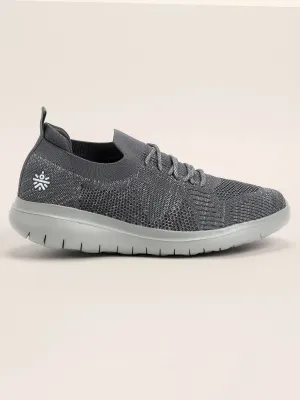 EZ  Step Men's Walking Shoes - D.Grey