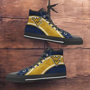 Fan Art West Virginia Canvas High Top Shoes
