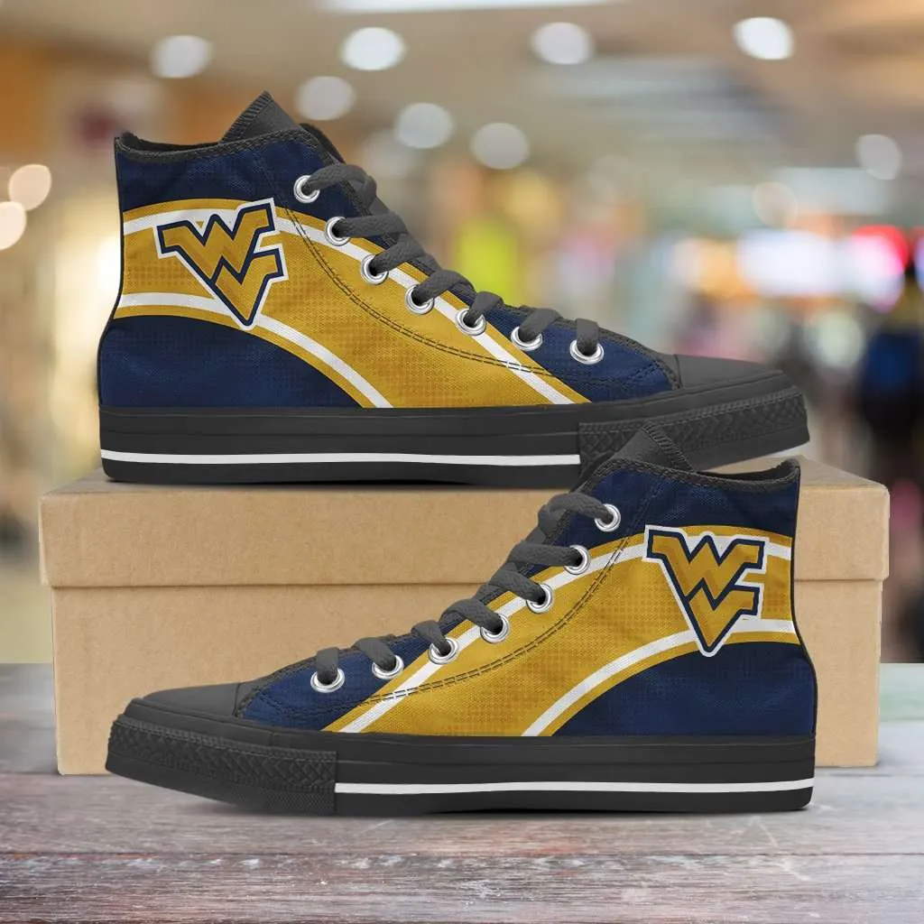 Fan Art West Virginia Canvas High Top Shoes