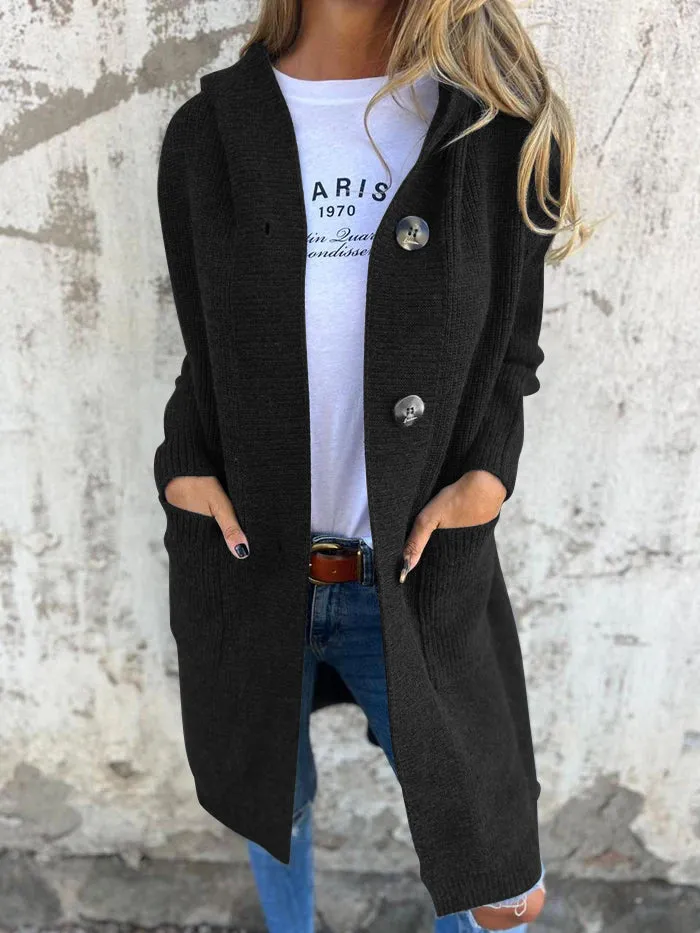Faye™ | Cozy Long Knit Cardigan