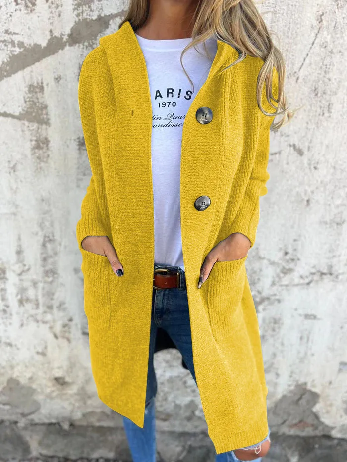 Faye™ | Cozy Long Knit Cardigan
