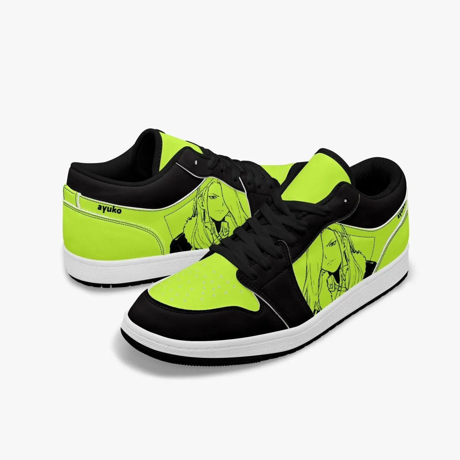 Fullmetal Alchemist Olivier Mira Armstrong JD1 Low Anime Shoes