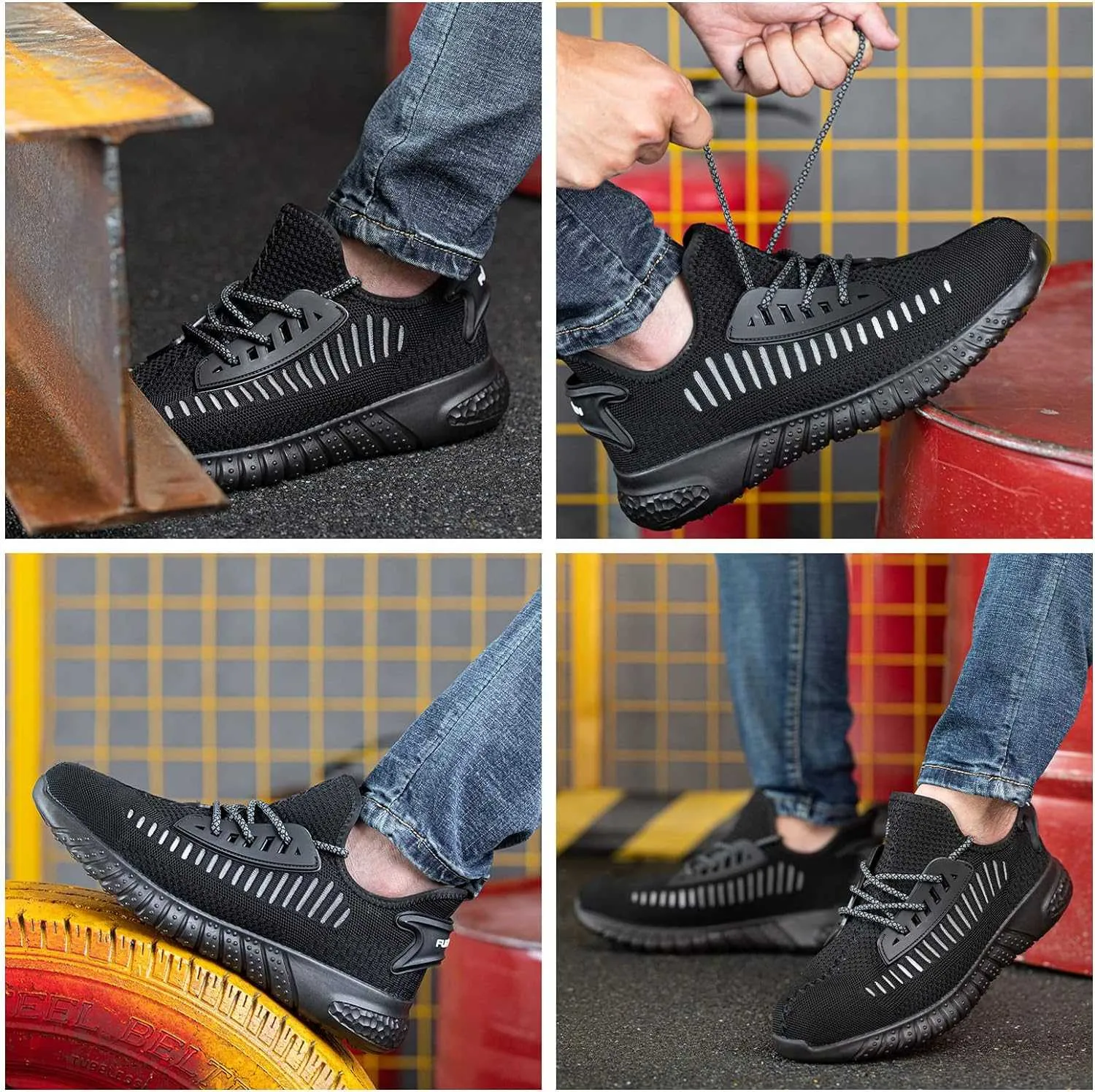 FURUIAN Steel Toe Shoes