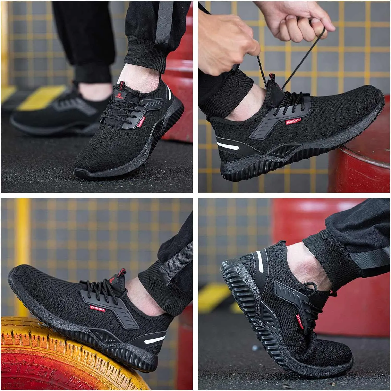 FURUIAN Steel Toe Shoes