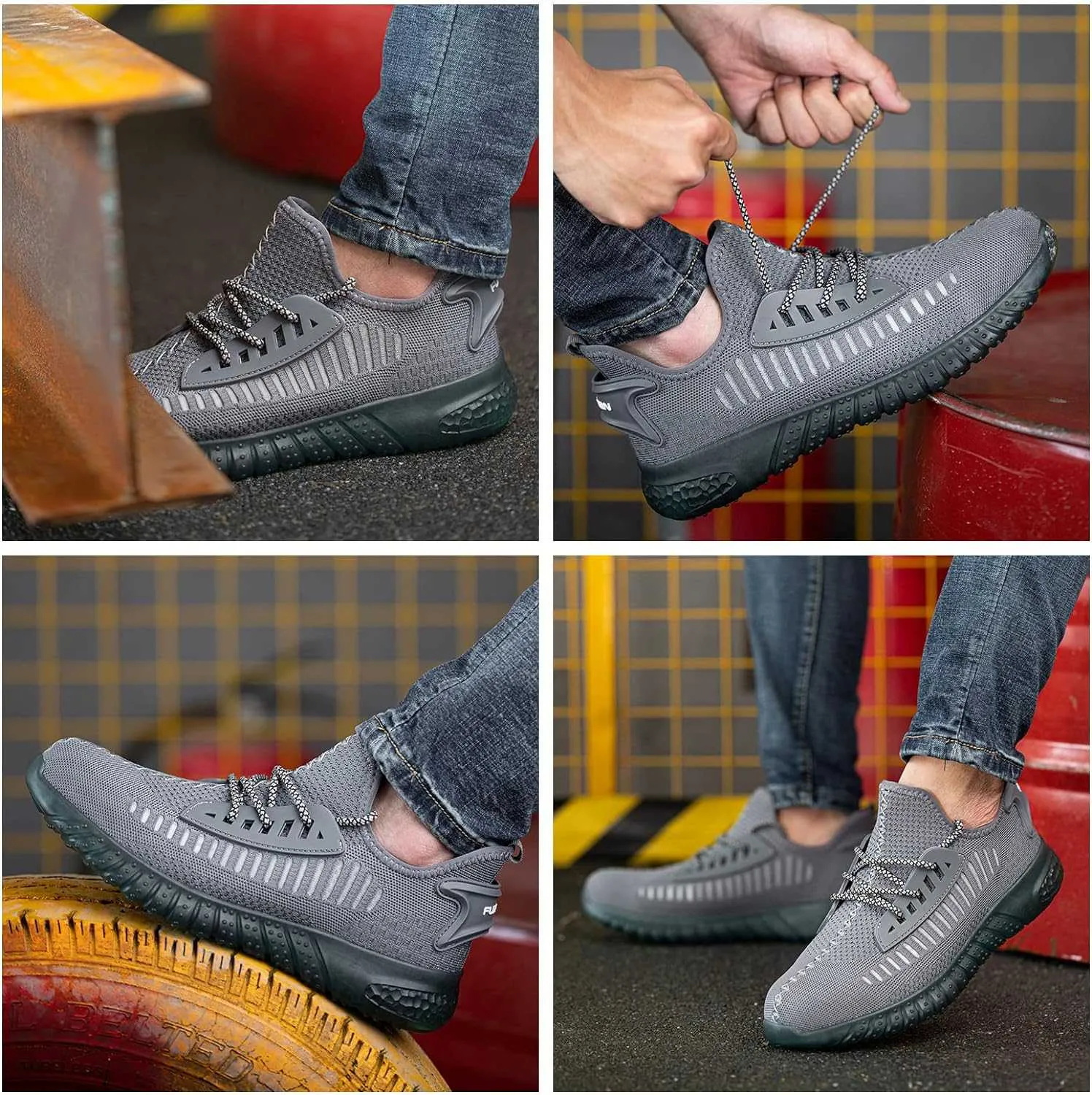 FURUIAN Steel Toe Shoes