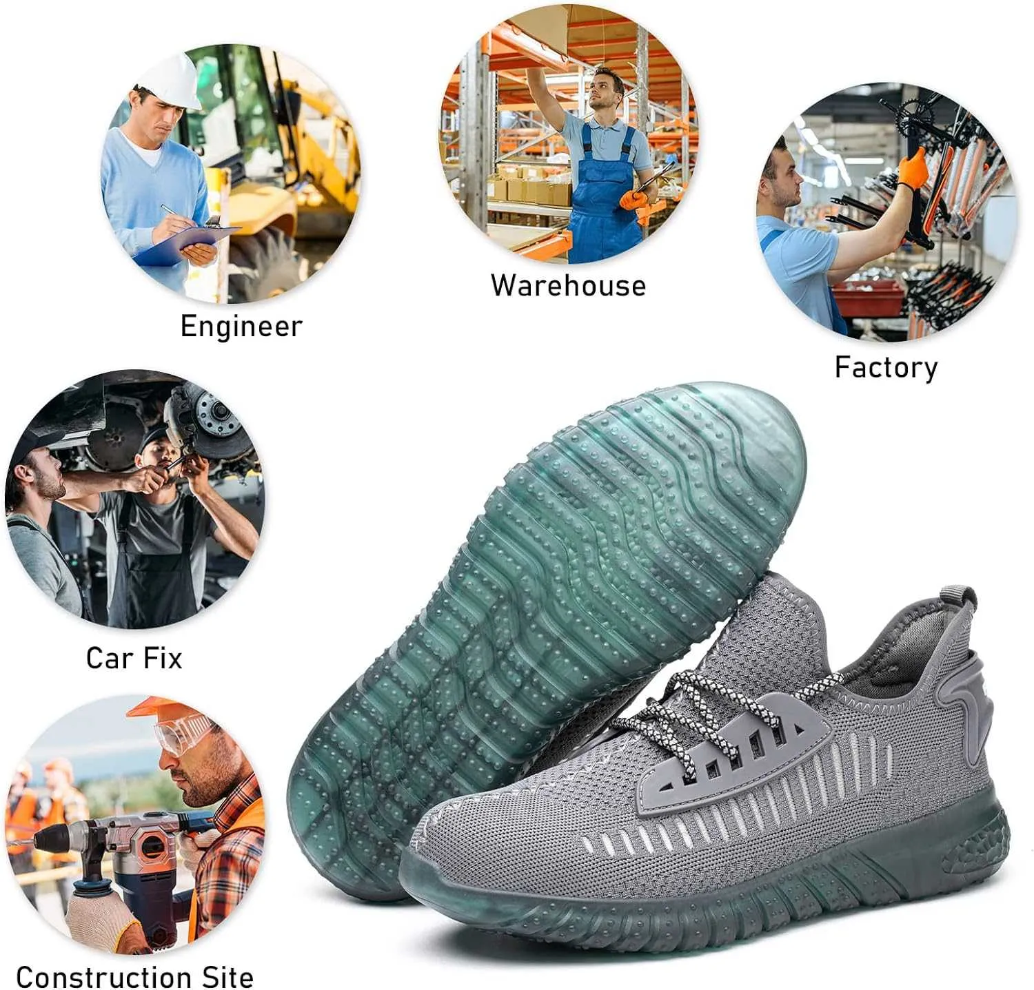 FURUIAN Steel Toe Shoes