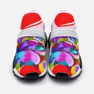 Geometric love cat Unisex Lightweight Custom shoes