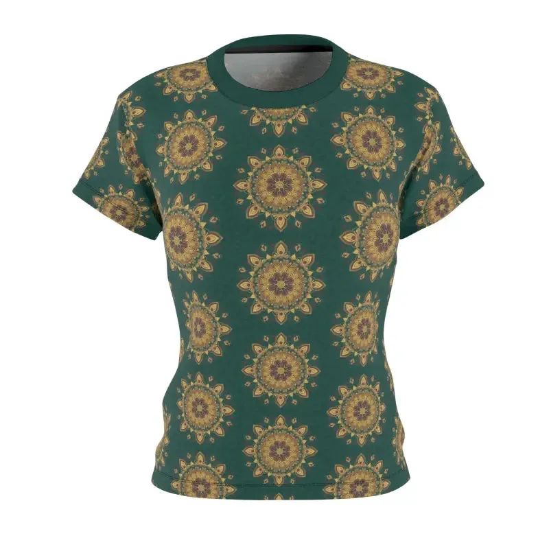 Geometrical Glow t Shirt with Geometrical Charm