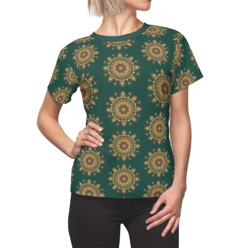 Geometrical Glow t Shirt with Geometrical Charm