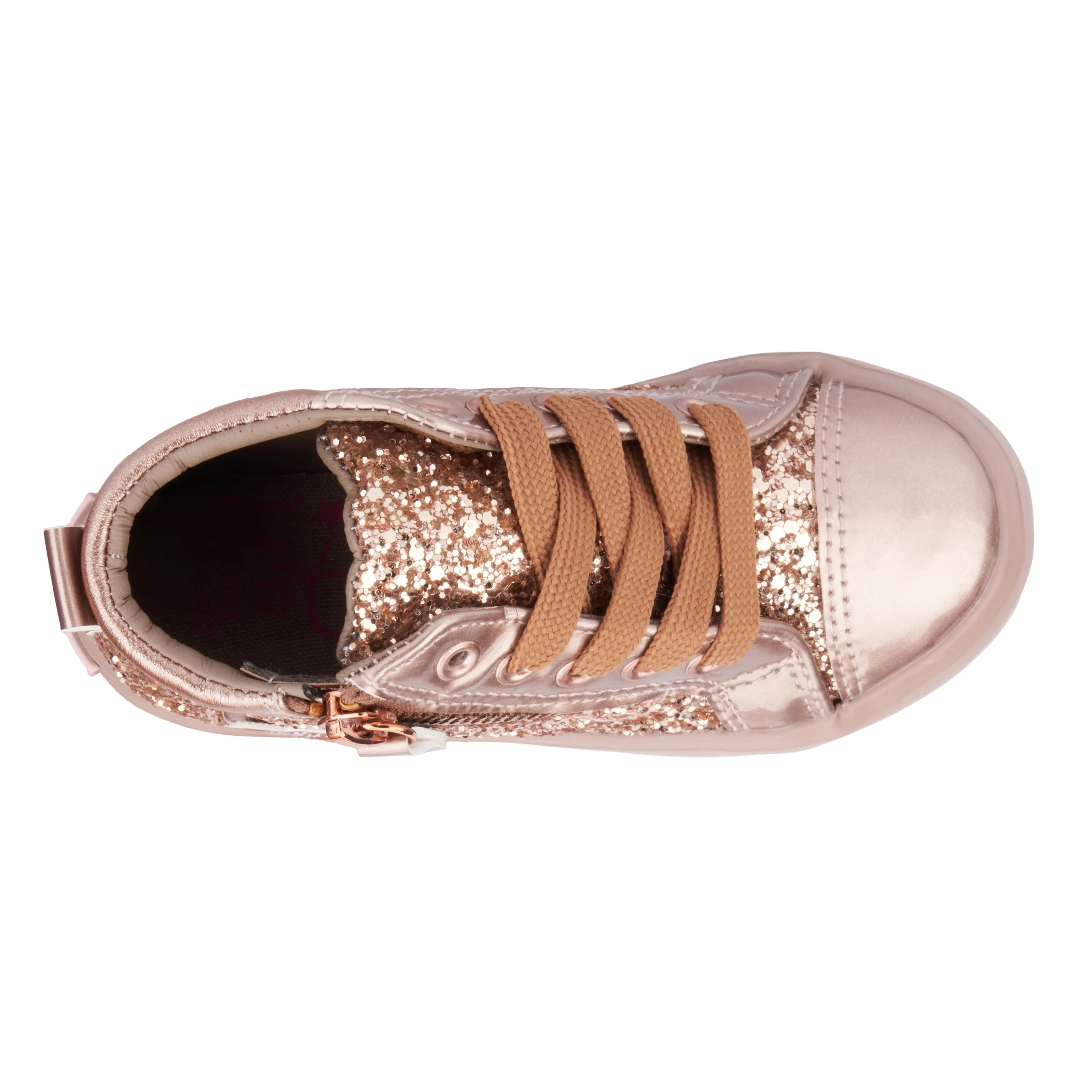 Girl's Toddler Star High Top Sneaker