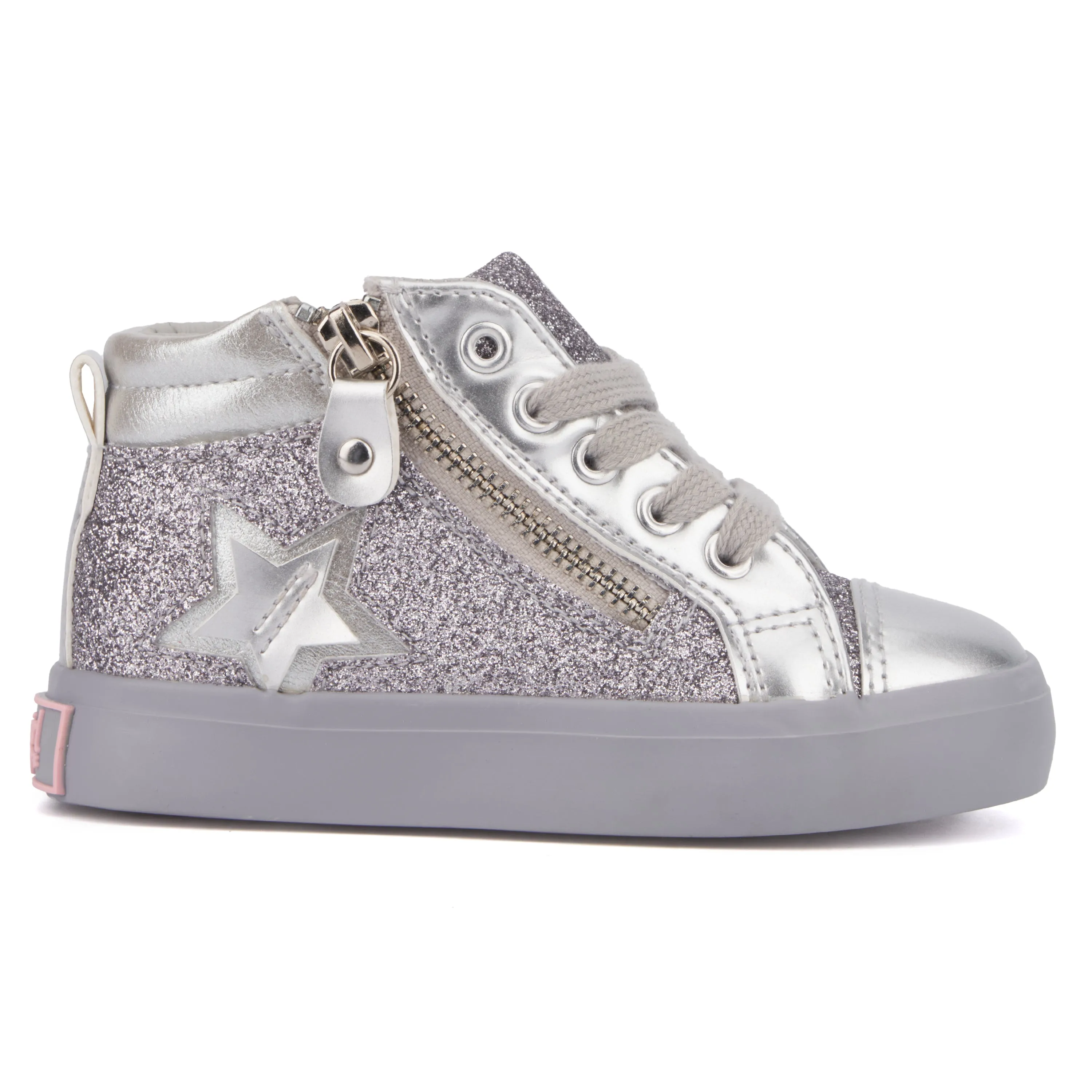 Girl's Toddler Star High Top Sneaker