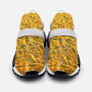 Gold pattern Unisex Lightweight Custom shoes