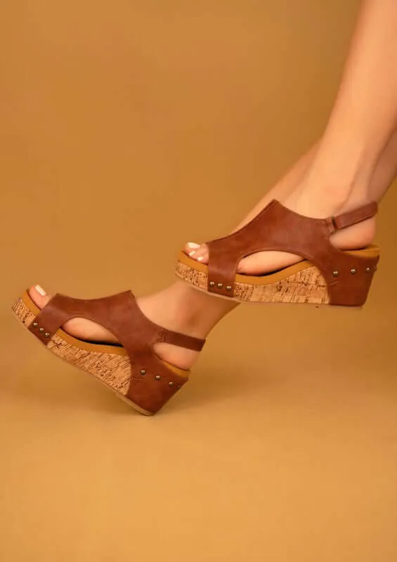Hannah Wedge Sandals