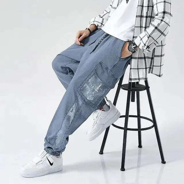 Jeans Men Loose Joggers