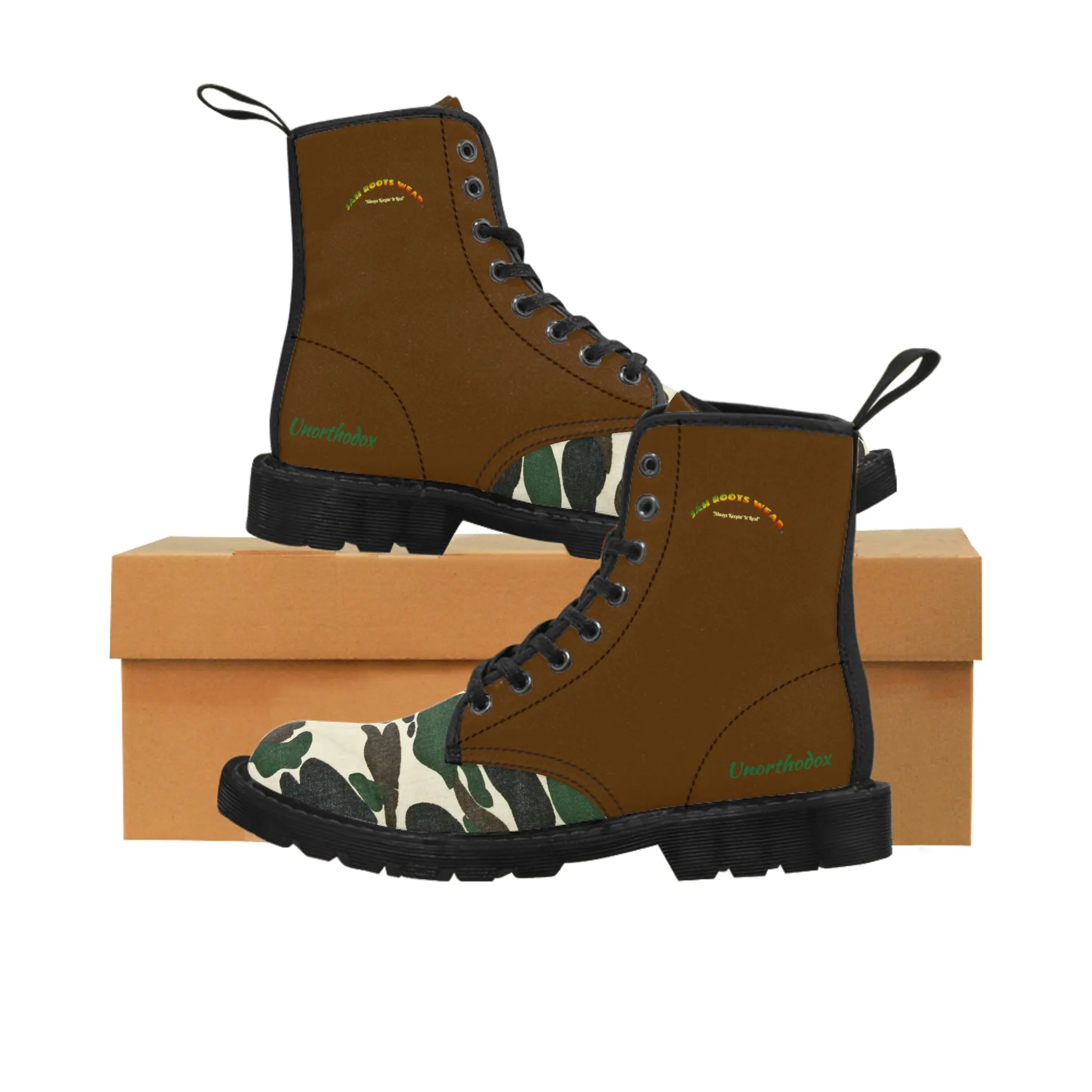 JRW Men's Br-Camo Unorthodox Boots