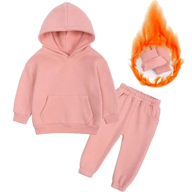 Kids Fleece Tracksuit Set
