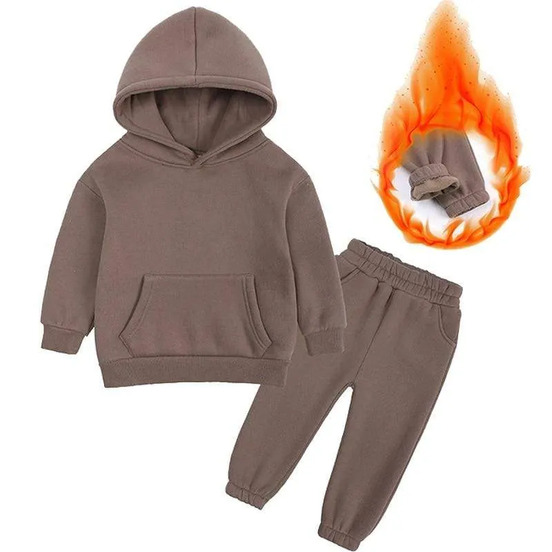 Kids Fleece Tracksuit Set