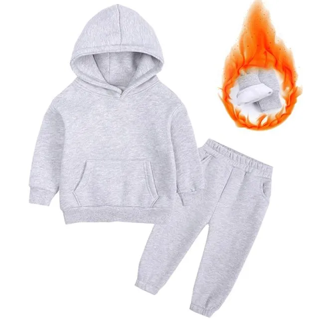 Kids Fleece Tracksuit Set