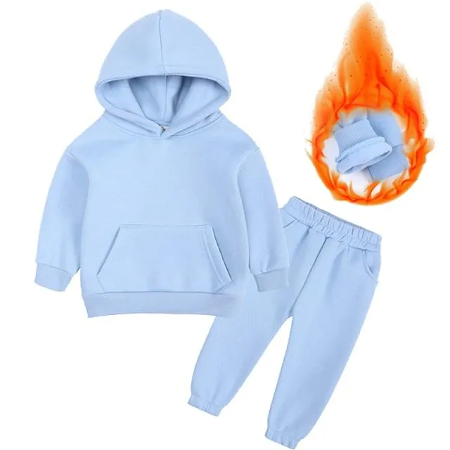 Kids Fleece Tracksuit Set