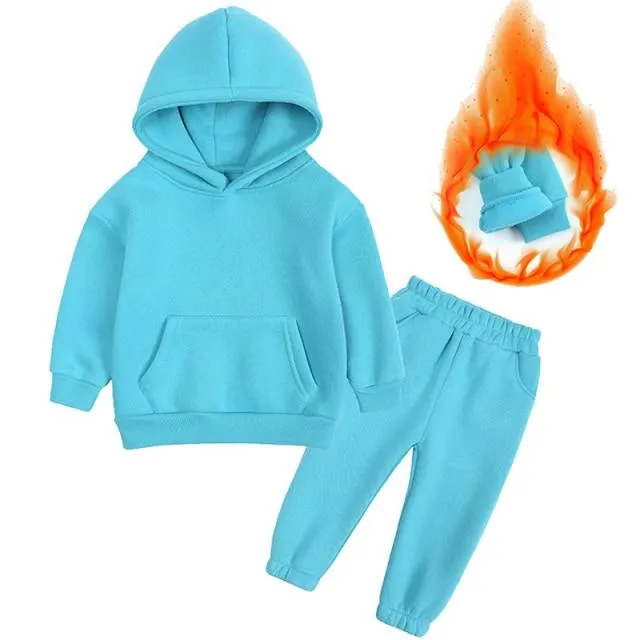 Kids Fleece Tracksuit Set