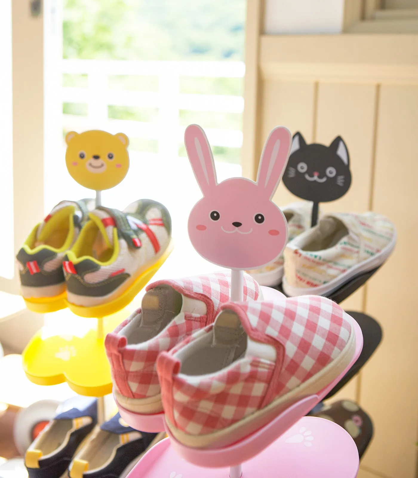 Kids' Shoe Rack (26" H)  - Steel