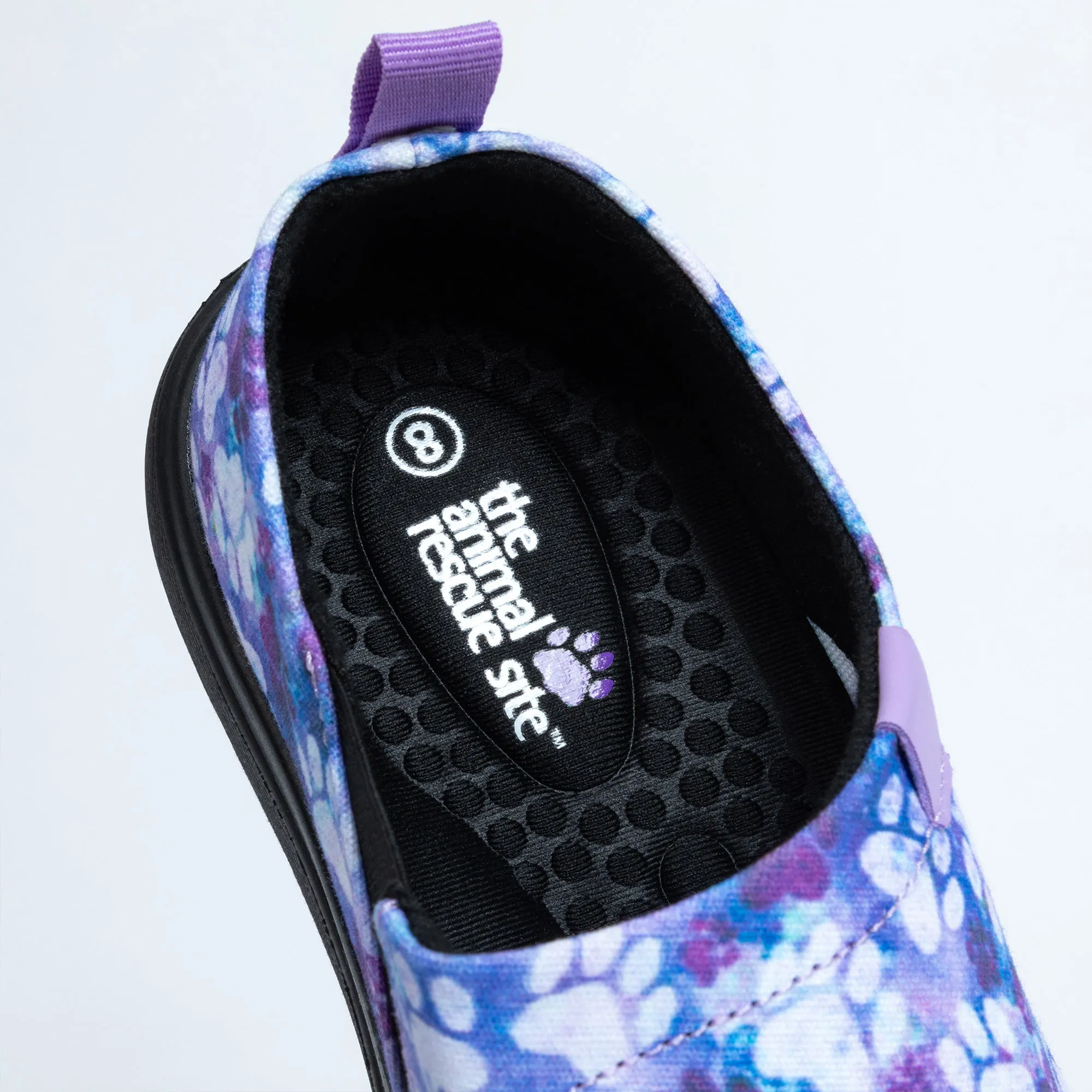 Lightweight Comfort Paw Print Slip-On Canvas Shoes