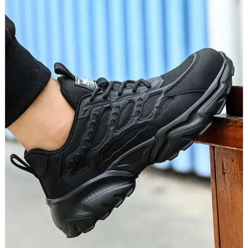Lightweight Steel Toe Safety Shoes – Breathable, Puncture-Resistant Work Sneakers