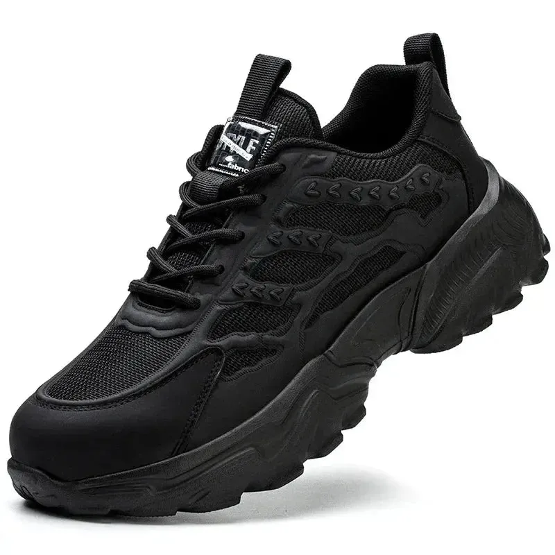 Lightweight Steel Toe Safety Shoes – Breathable, Puncture-Resistant Work Sneakers