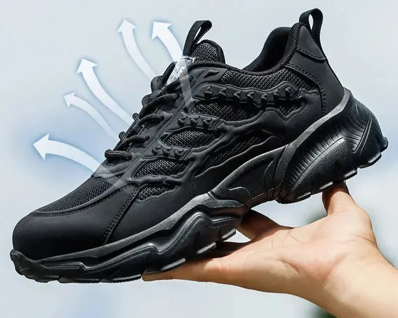 Lightweight Steel Toe Safety Shoes – Breathable, Puncture-Resistant Work Sneakers