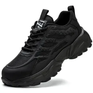 Lightweight Steel Toe Safety Shoes – Breathable, Puncture-Resistant Work Sneakers