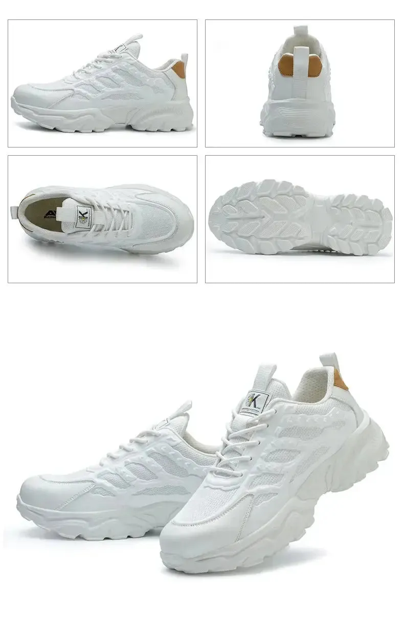 Lightweight Steel Toe Safety Shoes – Breathable, Puncture-Resistant Work Sneakers