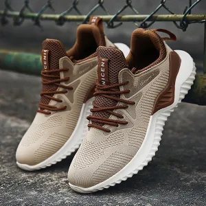 Men Sneakers Breathable mesh Outdoor Sport Lightweight Walking Runing Shoes
