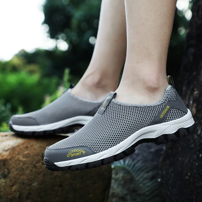 Men's Boots Spring and Autumn plus Size Men's Outdoor Leisure Men's Sneakers