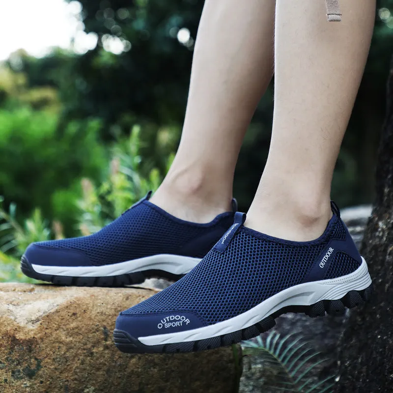 Men's Boots Spring and Autumn plus Size Men's Outdoor Leisure Men's Sneakers