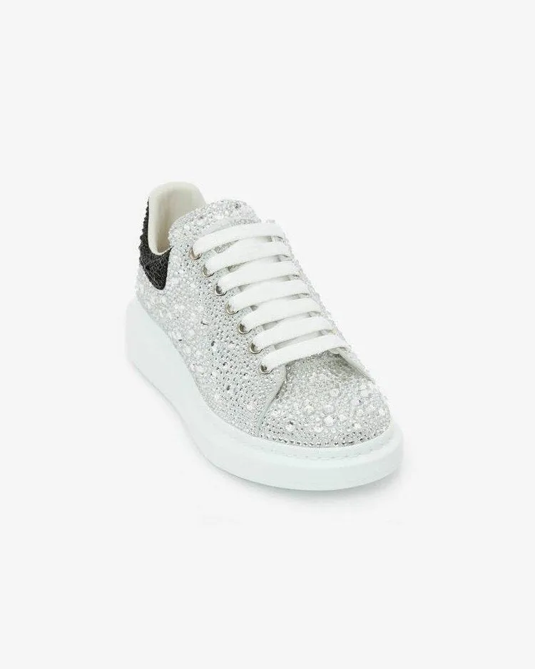 Men's Oversized Sneaker in White/black