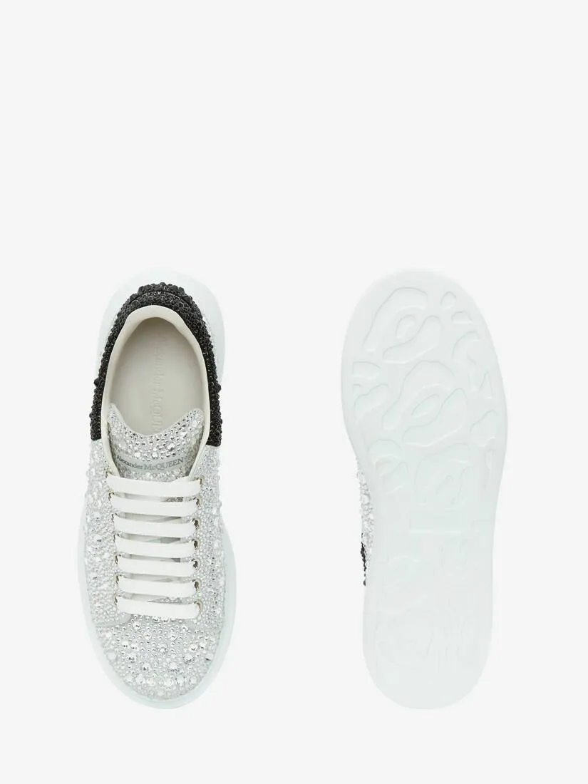 Men's Oversized Sneaker in White/black