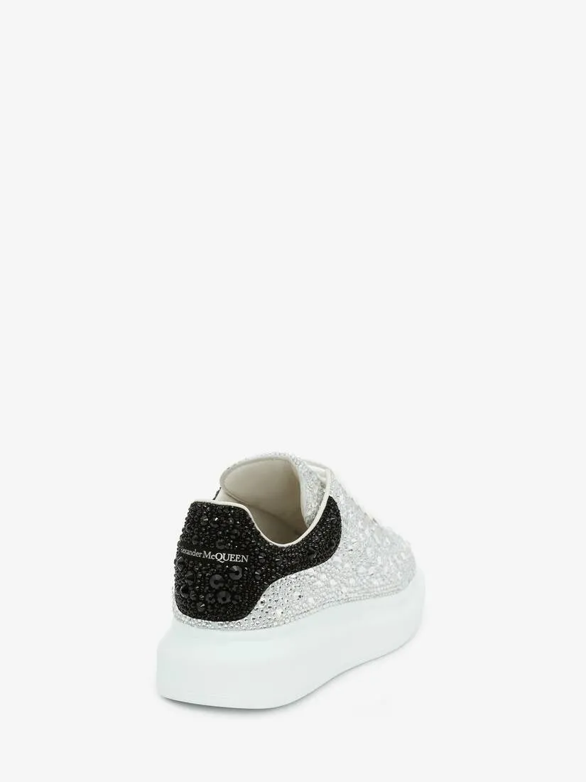 Men's Oversized Sneaker in White/black