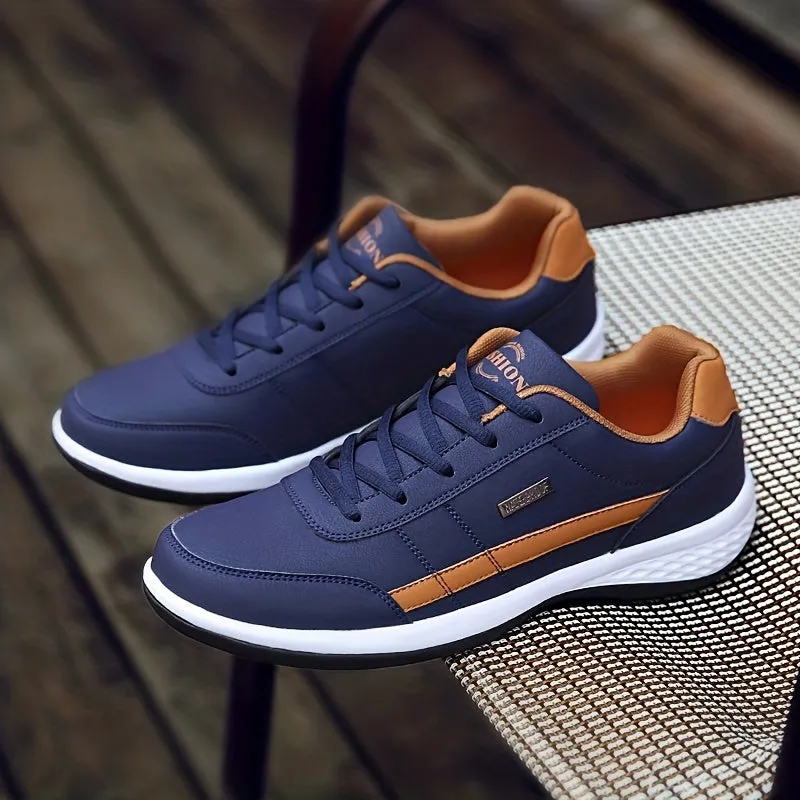 Men's  Running Shoes | Comfy Non Slip Lace Up Casual Sneakers